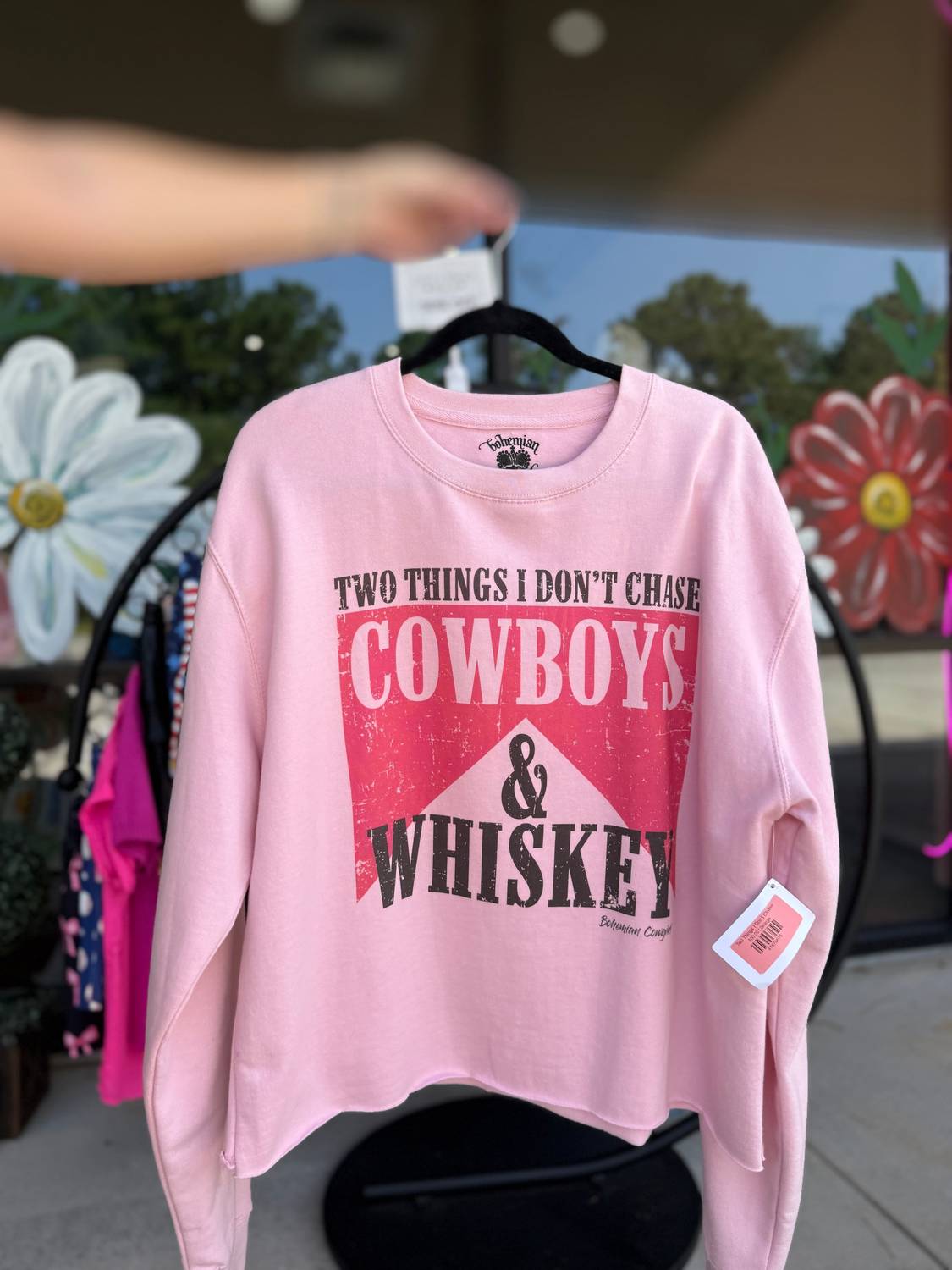 Bohemian Cowgirl - Two Things I Don’t Chase Sweater