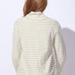 Habitat - Santa Barbara Stripe Chill Funnel Neck Top