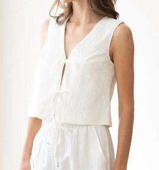 Elle Grey - Amara Textured Vest