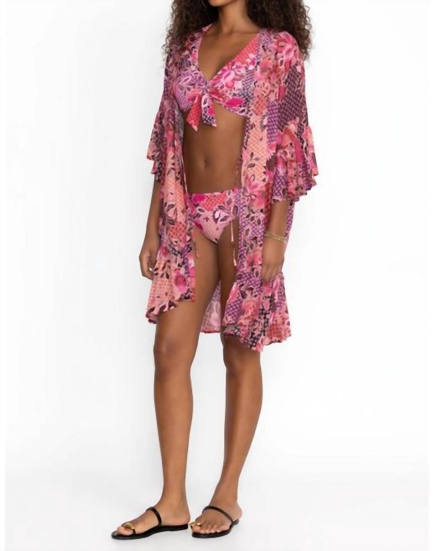 Johnny Was - VALENNIS SIDE TIE HIPSTER BOTTOM