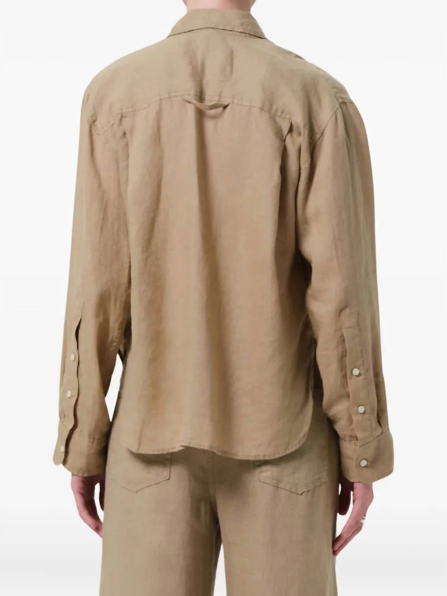 Citizens Of Humanity - Kayla Shrunken Linen Shirt