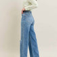 Judy Blue - Tucker Vintage Wash Wide Leg Jeans