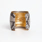 Avenue Chic - Women's Python Zipper Large Cuff