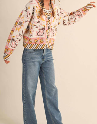 &Merci - Paisley Knit Cardigan