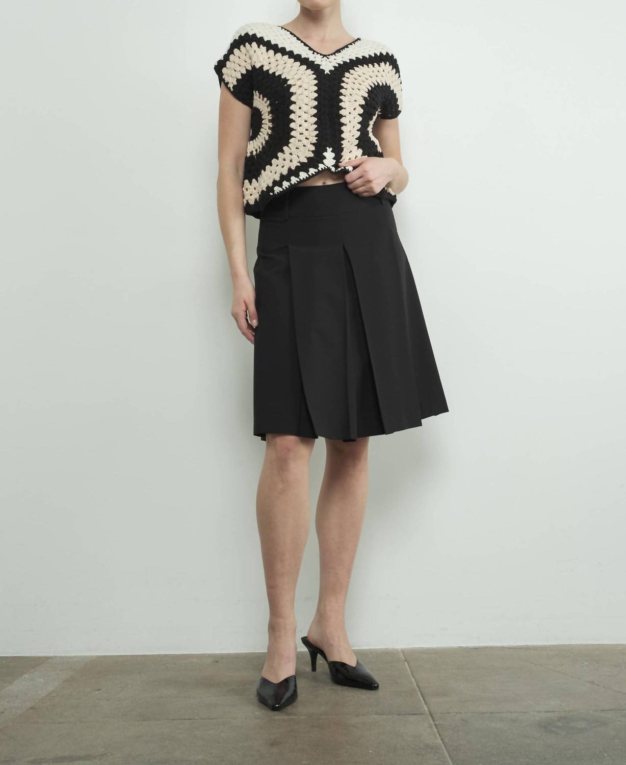 Aaron & Amber - Becky Handmade Crochet Sweater Top