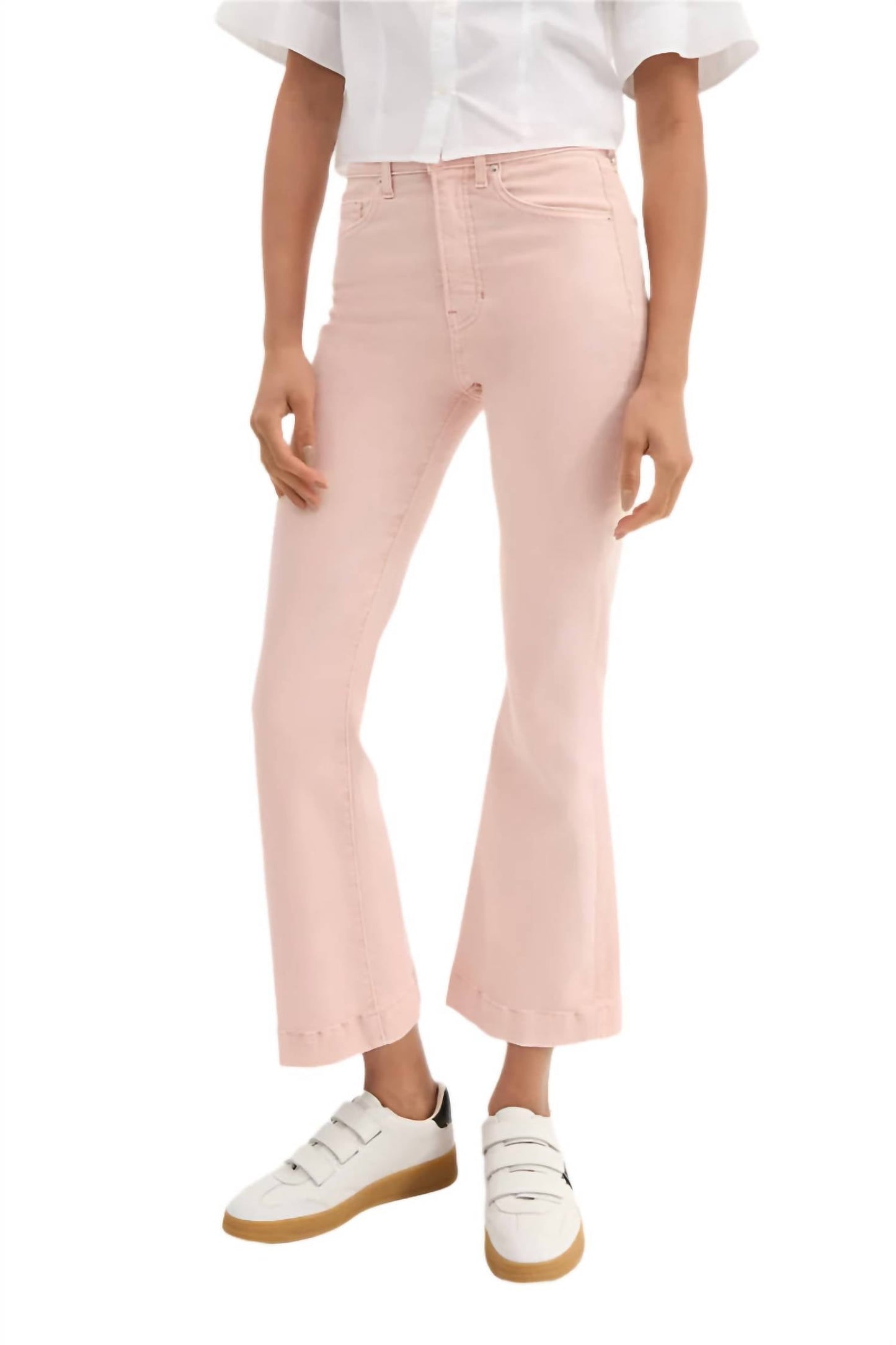 Veronica Beard - Carson High Rise Ankle Flare Jeans