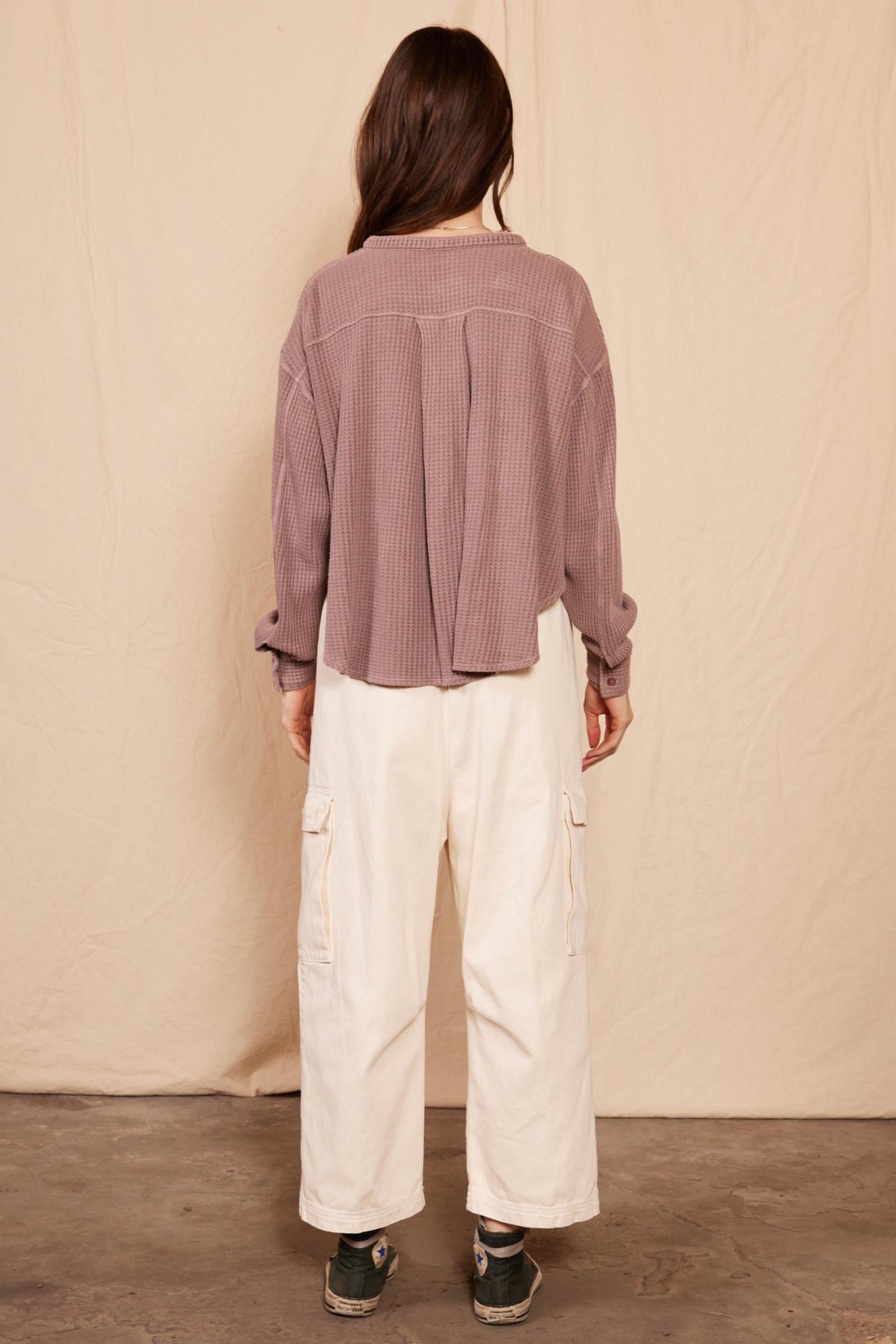 People Of Leisure - Quinn Waffle Top