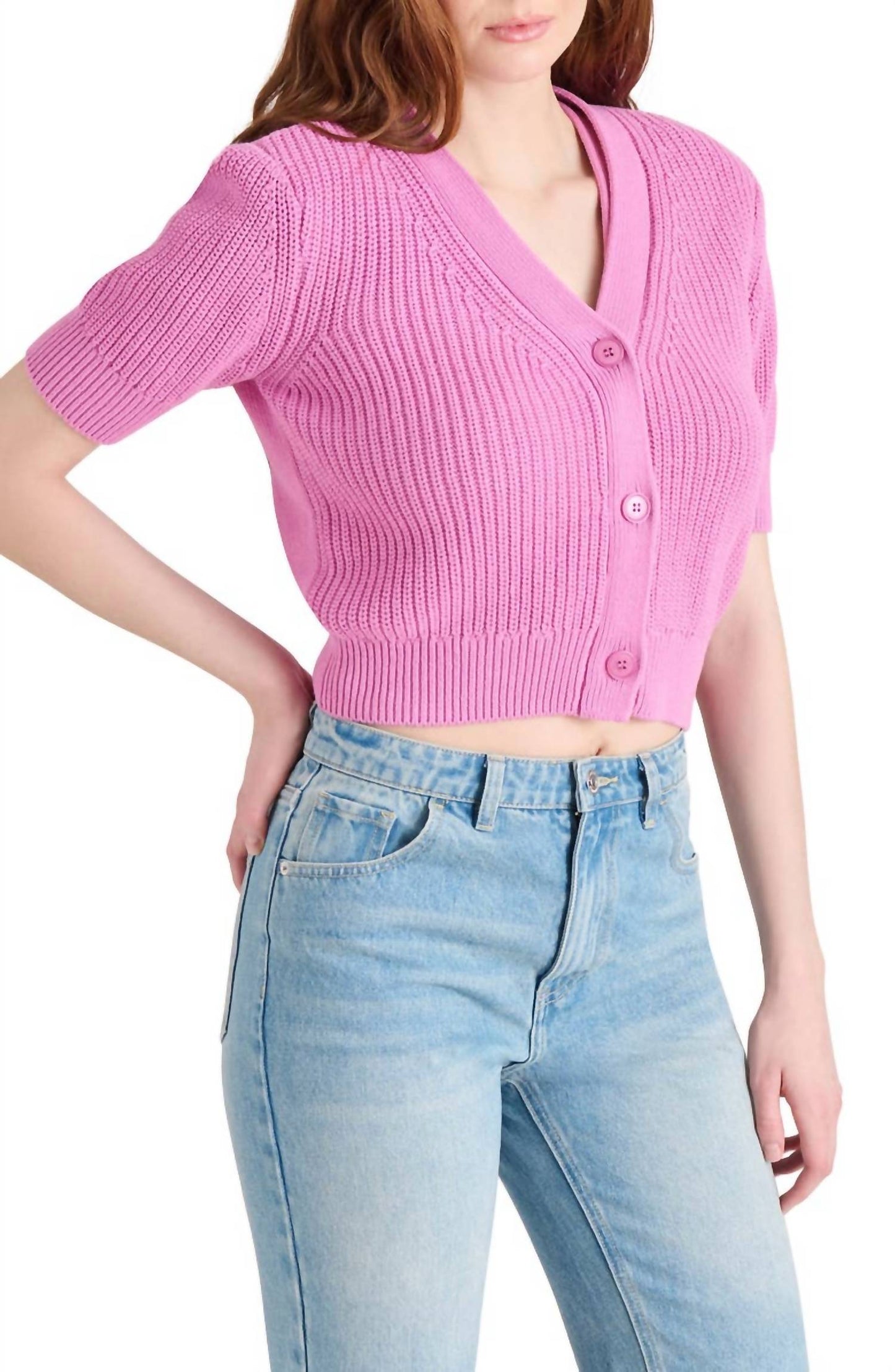 Steve Madden - Knit Button Down Cardigan