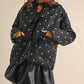 Klesis - Polkadot Embroidered Quilted Jacket