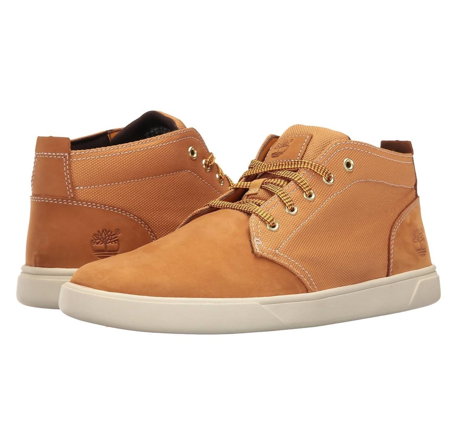 Timberland - Men's Groveton Chukka Suede Canvas Casual Shoes