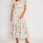 Dra Los Angeles - Ayana Desert Tile Maxi Dress