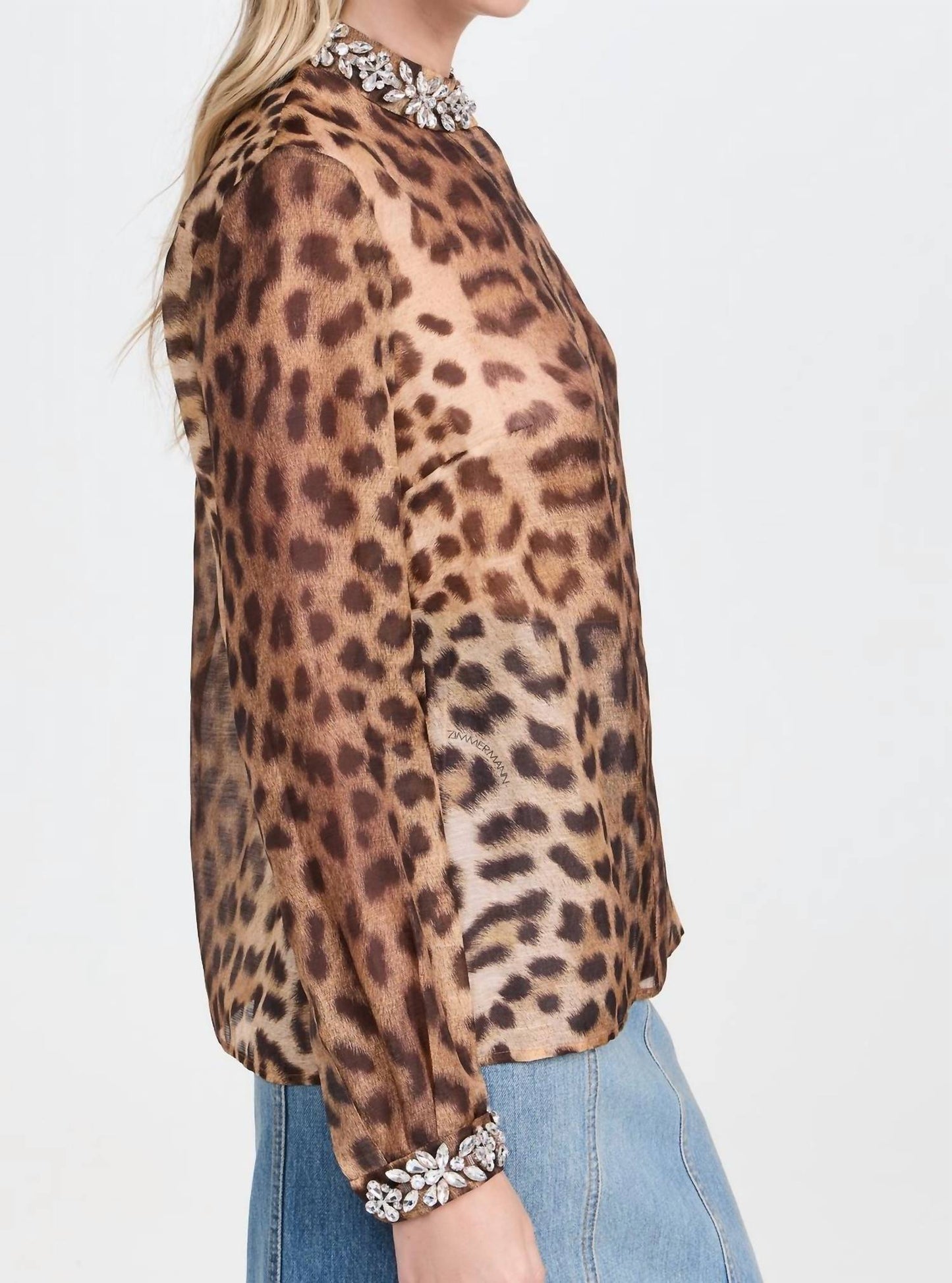 Zimmermann - Crush Embellished Shirt
