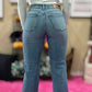 Judy Blue - Spencer Distressed Dad Jeans