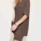 Basic Bae - V-neck T-shirt & Shorts Set