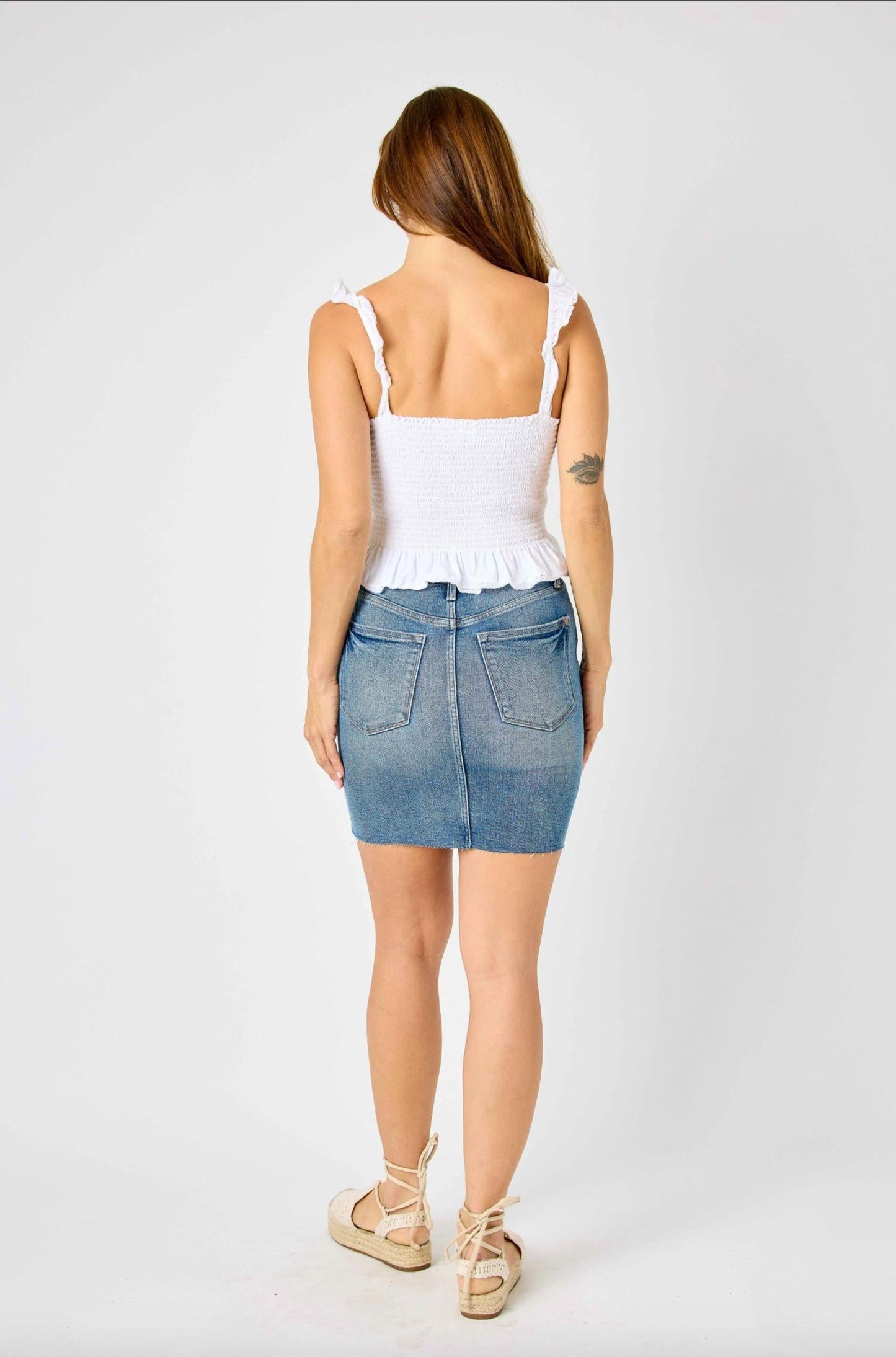 Judy Blue - Rigid Magic Destroy Skirt