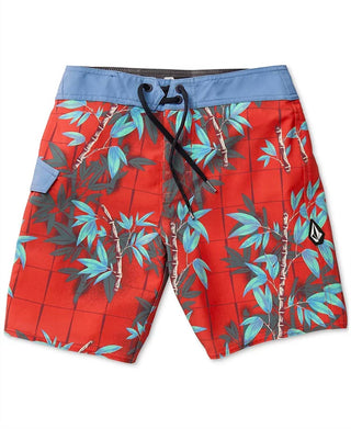 Volcom - Big Boys Lido Printed Mod Swim Trunks