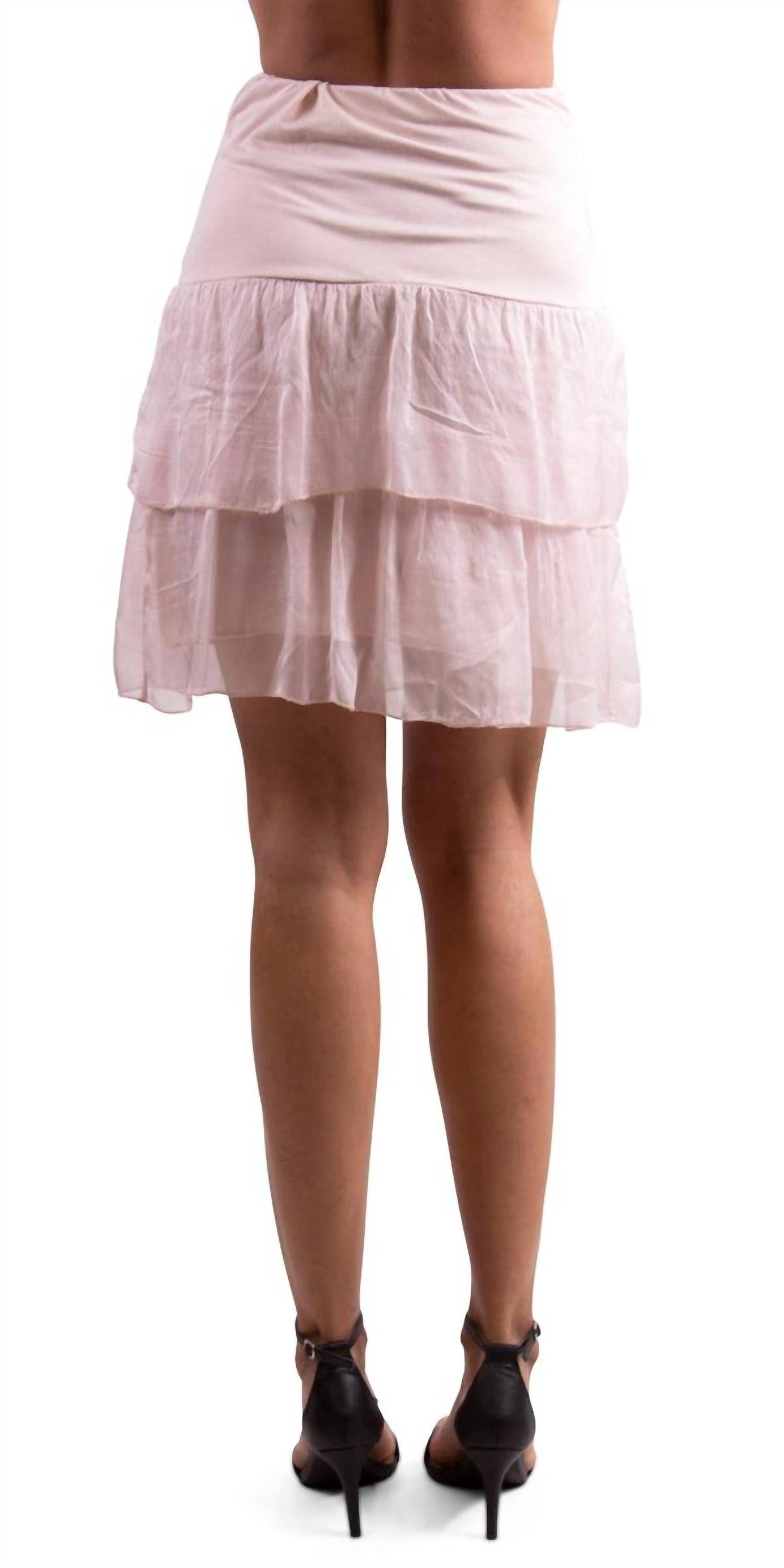 Gigi Moda - Aida Short Tiered Mini Skirt