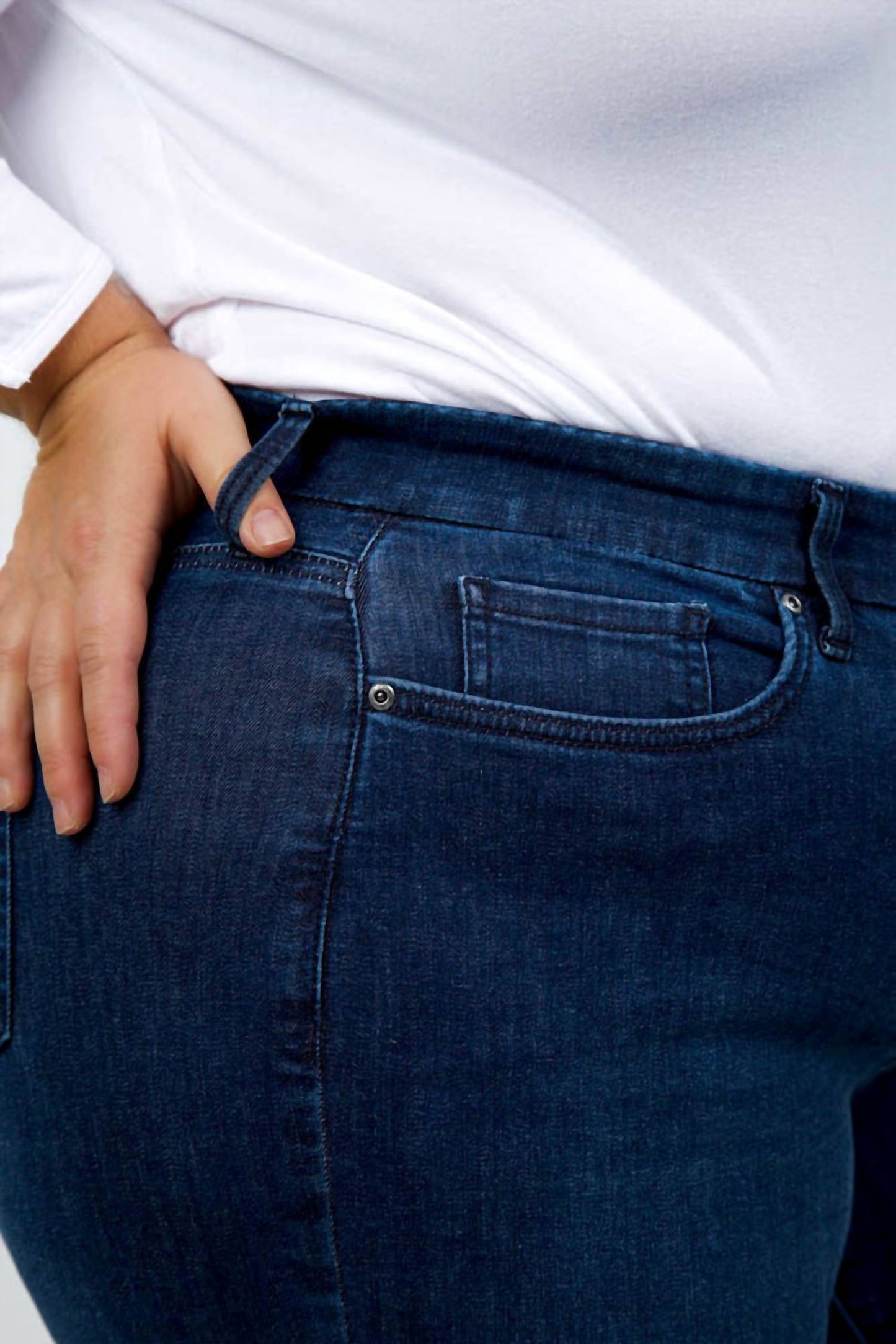 Nydj - Waist Match Relaxed Flared Jeans - Plus Size