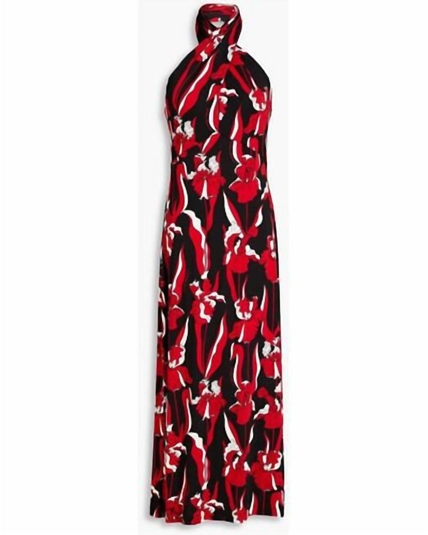 Boutique Moschino - Pussy-Bow Floral-Print Jersey Jumpsuit