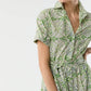 Ann Mashburn - Short Sleeved Classic Shirtwaist Maxi Dress