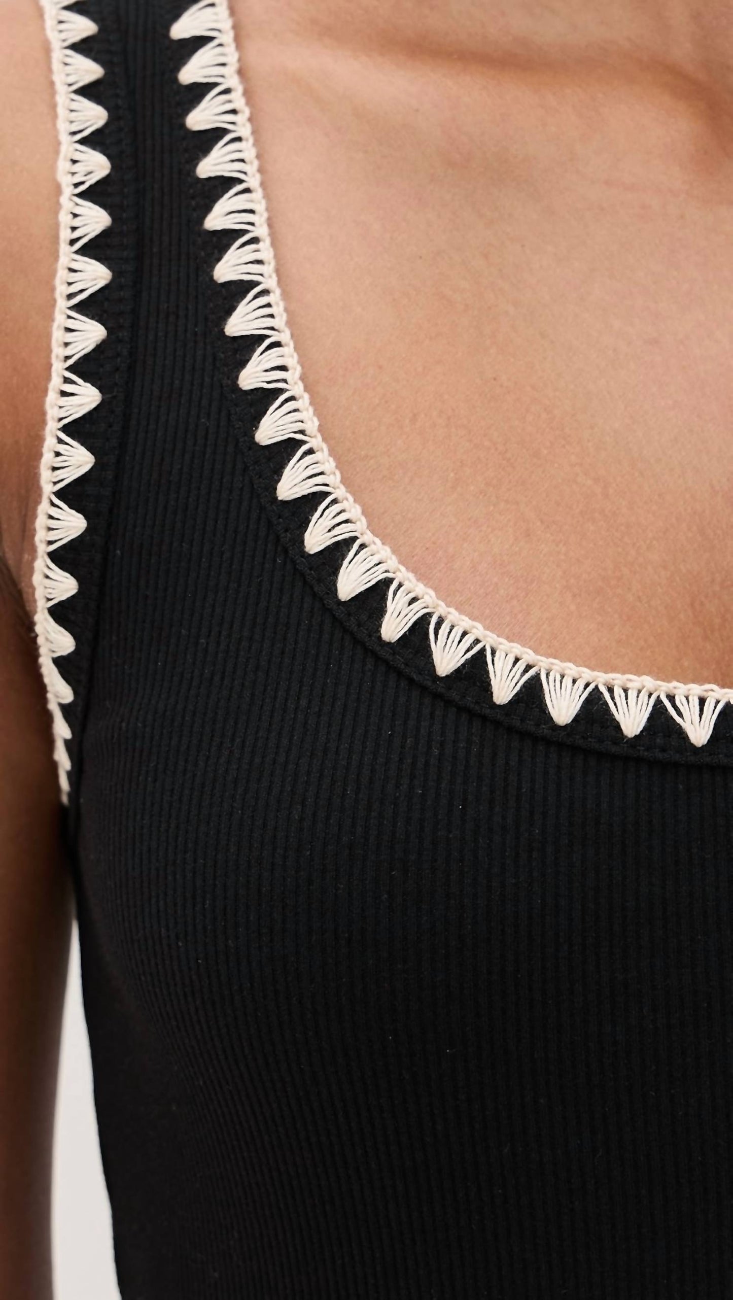 Z Supply - Jaidynn Ribbed Tank With Stitching