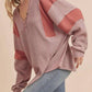 Aemi + Co - Fern Lightweight Patch Henley Sweater
