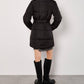 Apricot - Women's Quilted Belted Jacket