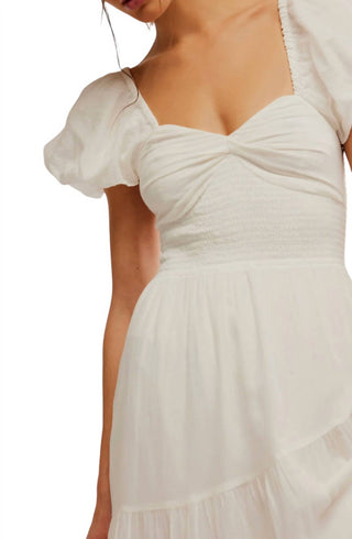 Free People - Short Sleeve Sundrenched Maxi Dress