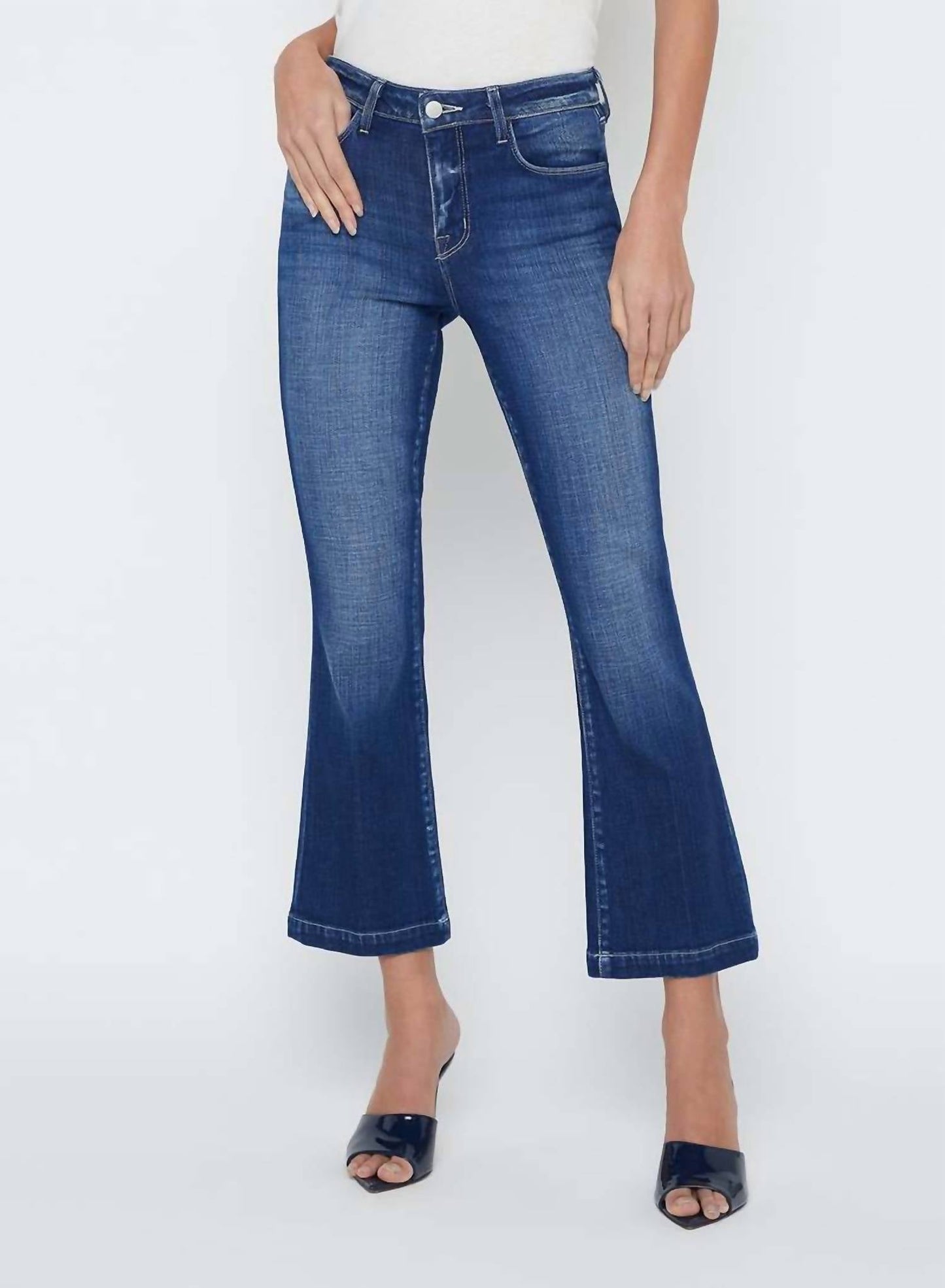 L'Agence - Ali Cropped-flared Jean