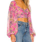 For Love & Lemons - TRISHA CROP TOP