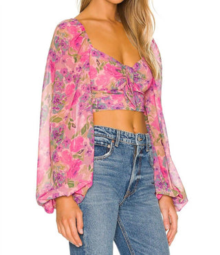 For Love & Lemons - TRISHA CROP TOP