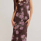 Free People - Printed got glam slip dress