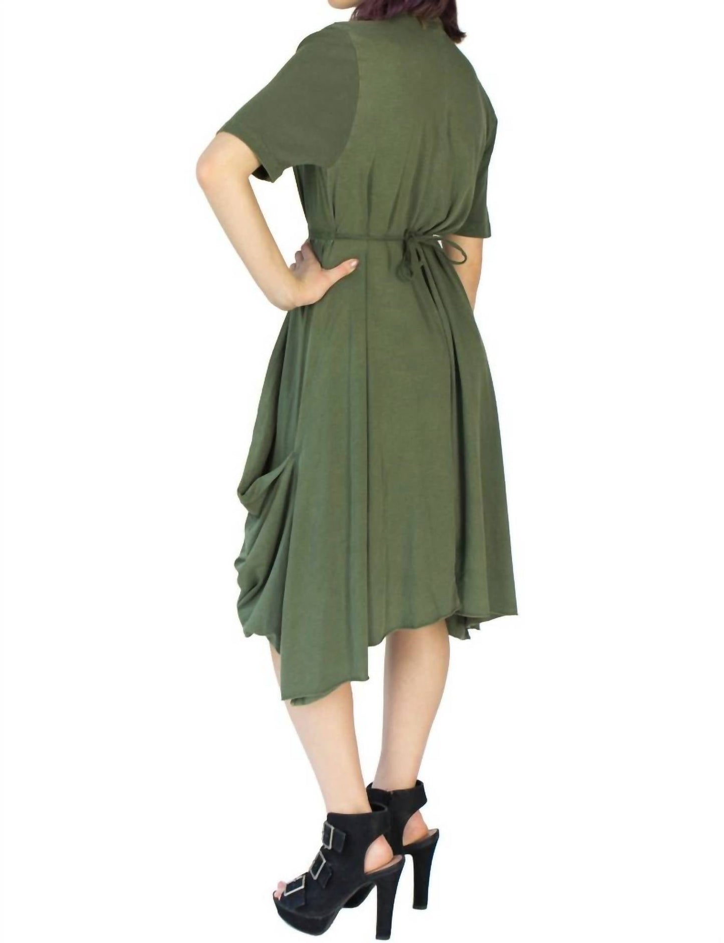 Tough Luv - Grecian Goddess Pocket Dress