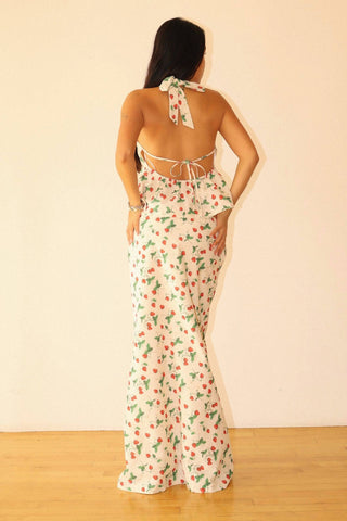 Bailey Rose - Strawberry Patch Halter Top