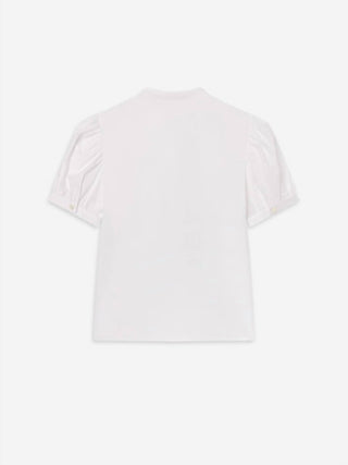 Frame - Gathered Puff Sleeve Top