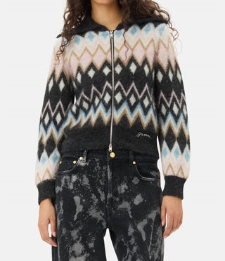 Ganni - Fine Brushed Alpaca Cardigan