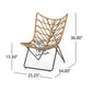 Bryson Light Brown Outdoor Chair Set