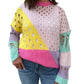 Davi & Dani - Distressed Detail Pullover Sweater