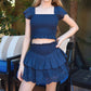 Katie J Nyc - Girl's Faye Eyelet Smock Skirt