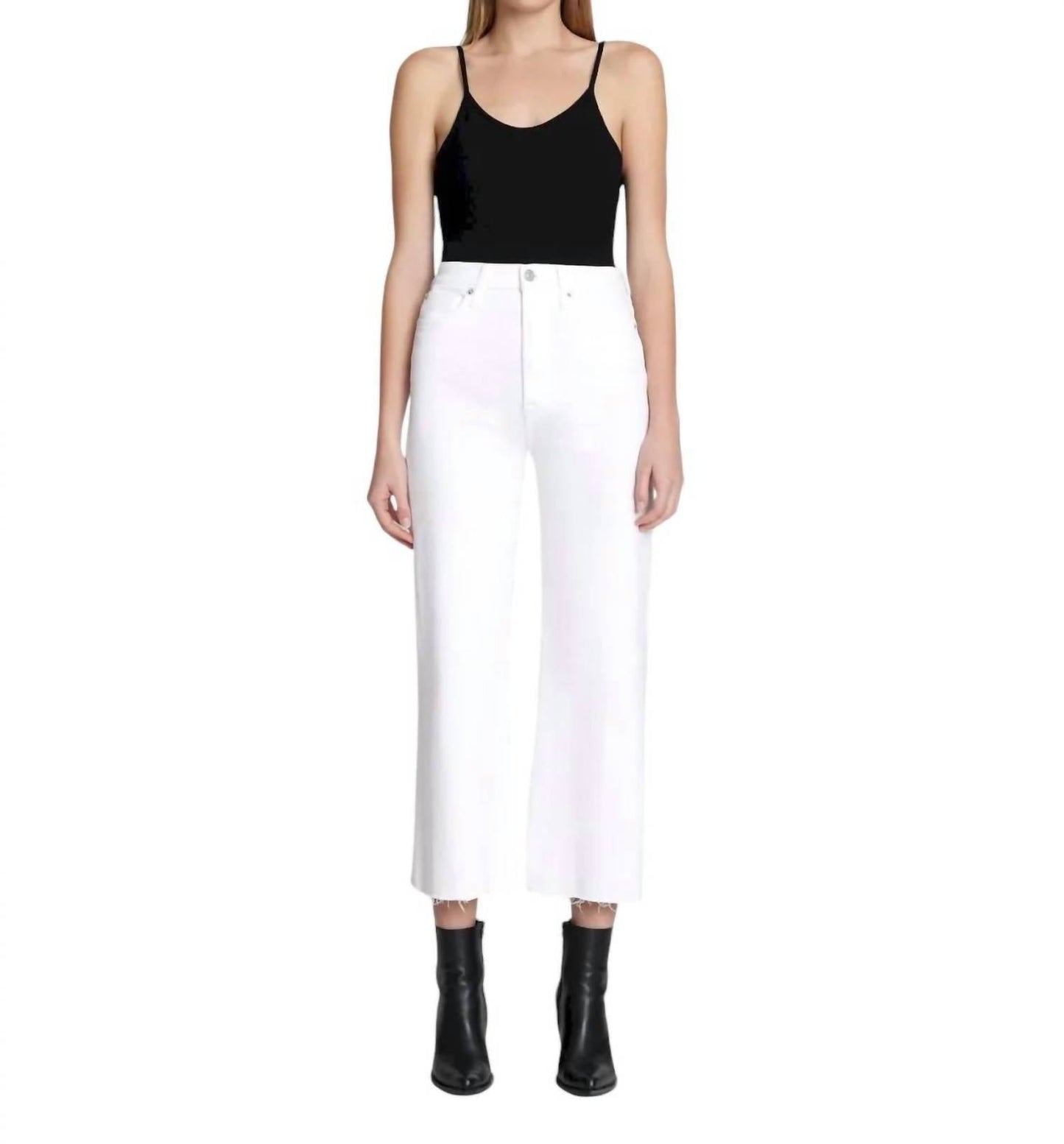 7 For All Mankind - Luxe Vintage Ultra High Rise Cropped Jo Jeans