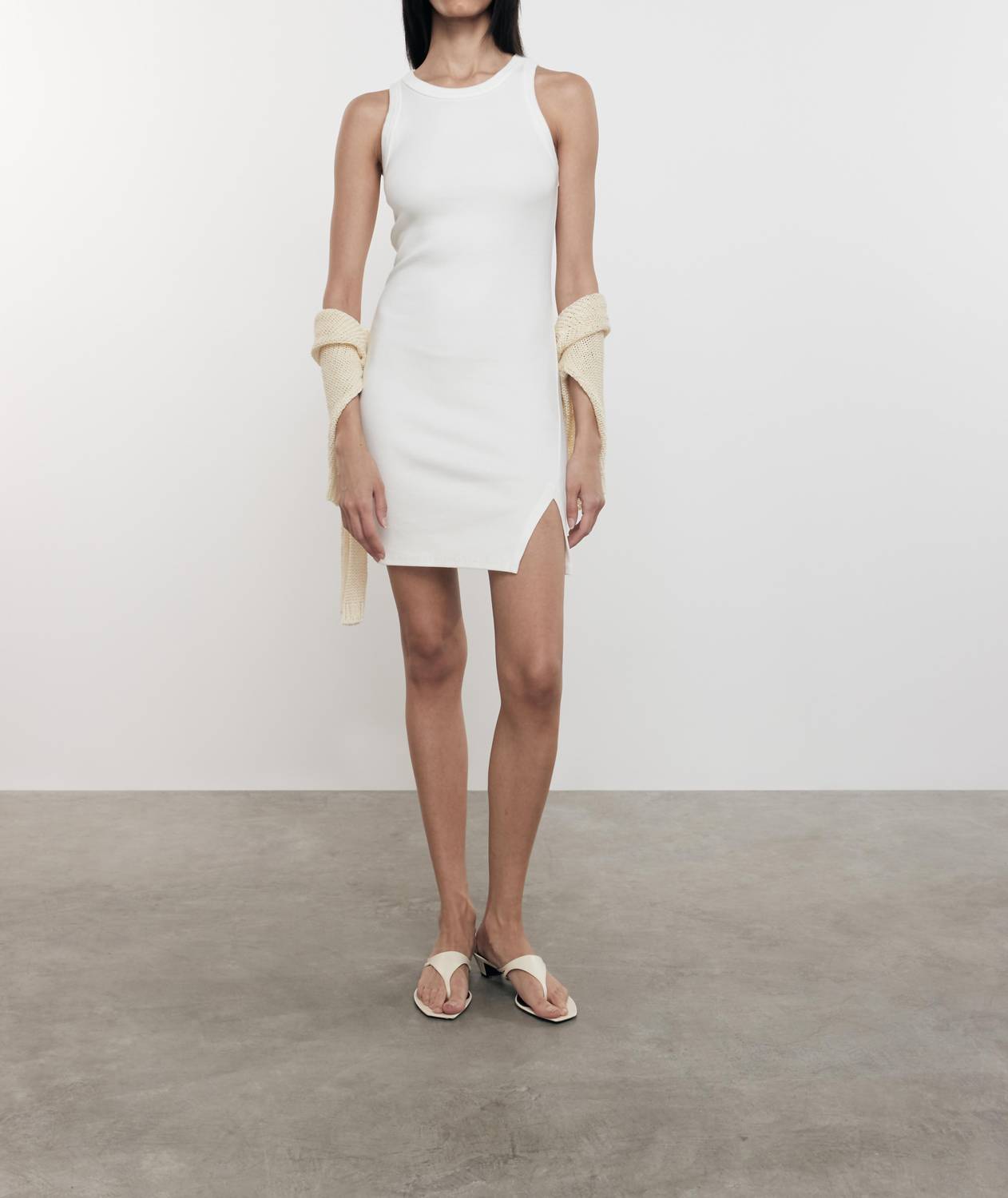 Enza Costa - SLIT MINI DRESS
