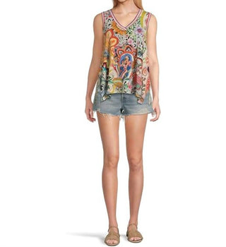 Johnny Was - JANIE FAVORITE FAVORITE V-NECK TANK