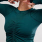 Free People - Tempo Ruched Long Sleeve Tee