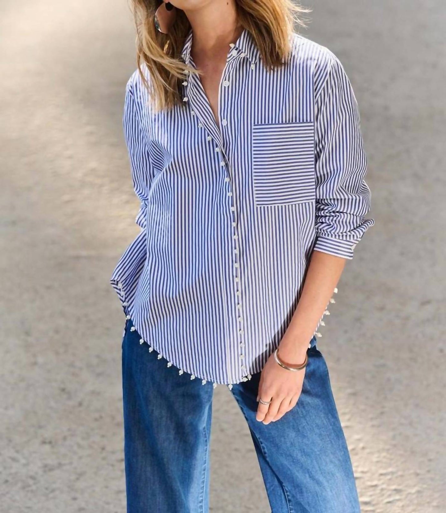 Joseph Ribkoff - Pearl Embellishments Blouse