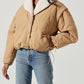 Astr - Quilted Faux Shearling Jacket