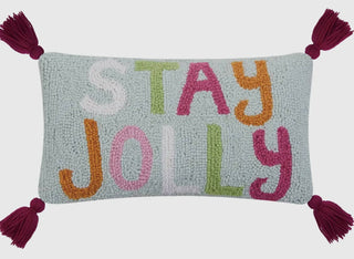 Peking Handicraft - Stay Jolly Pastel Pillow