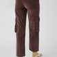 Free People - HARD CRUSHIN' PLUSH CARGO PANTS