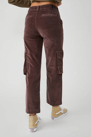 Free People - HARD CRUSHIN' PLUSH CARGO PANTS