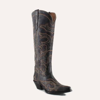 Buck & Brana - Olivia Leather Cowgirl Boots