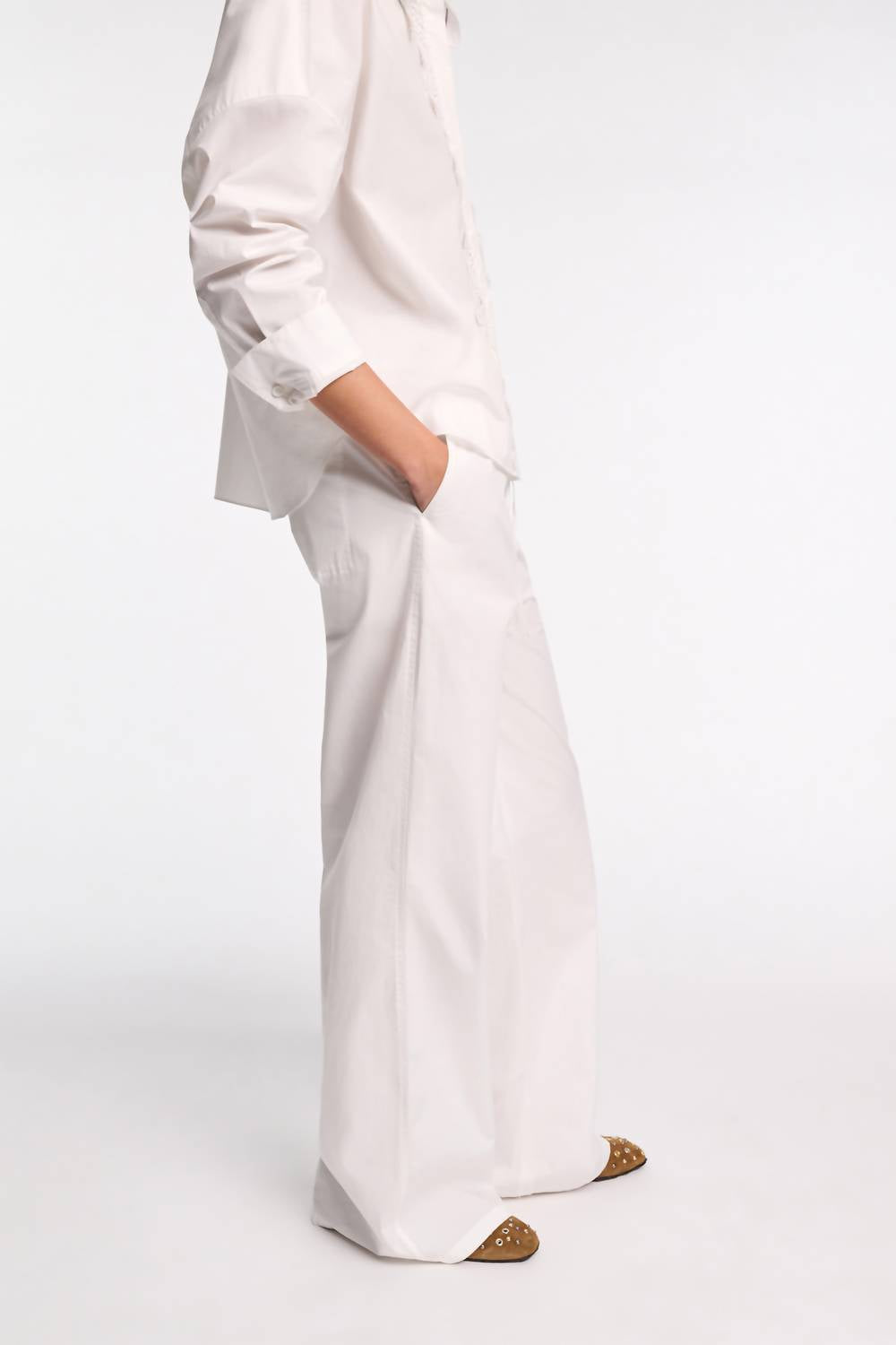 Dorothee Schumacher - Relaxed Cotton Poplin Pants